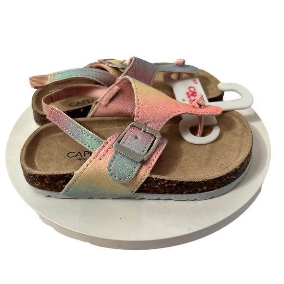 Capelli of New York Rainbow Toddler TStraps Size 8/9 - Picture 3 of 7
